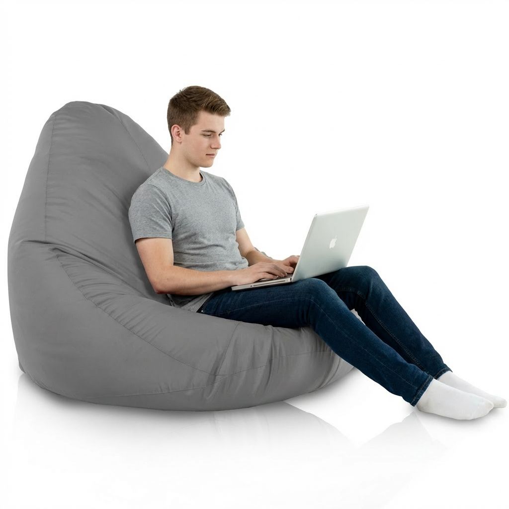 Sitzsack Flumpster Breeze XXL, grau