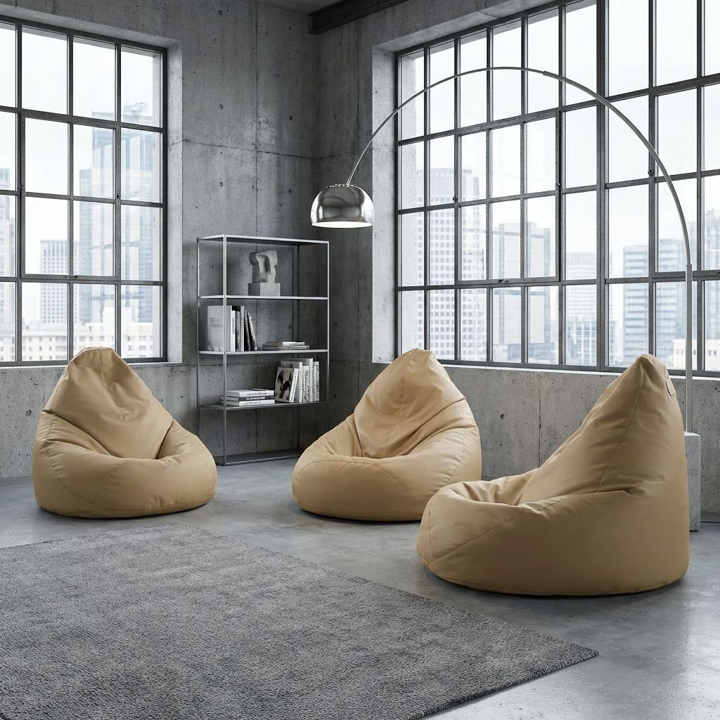 Sitzsack Flumpster Breeze XXL, beige