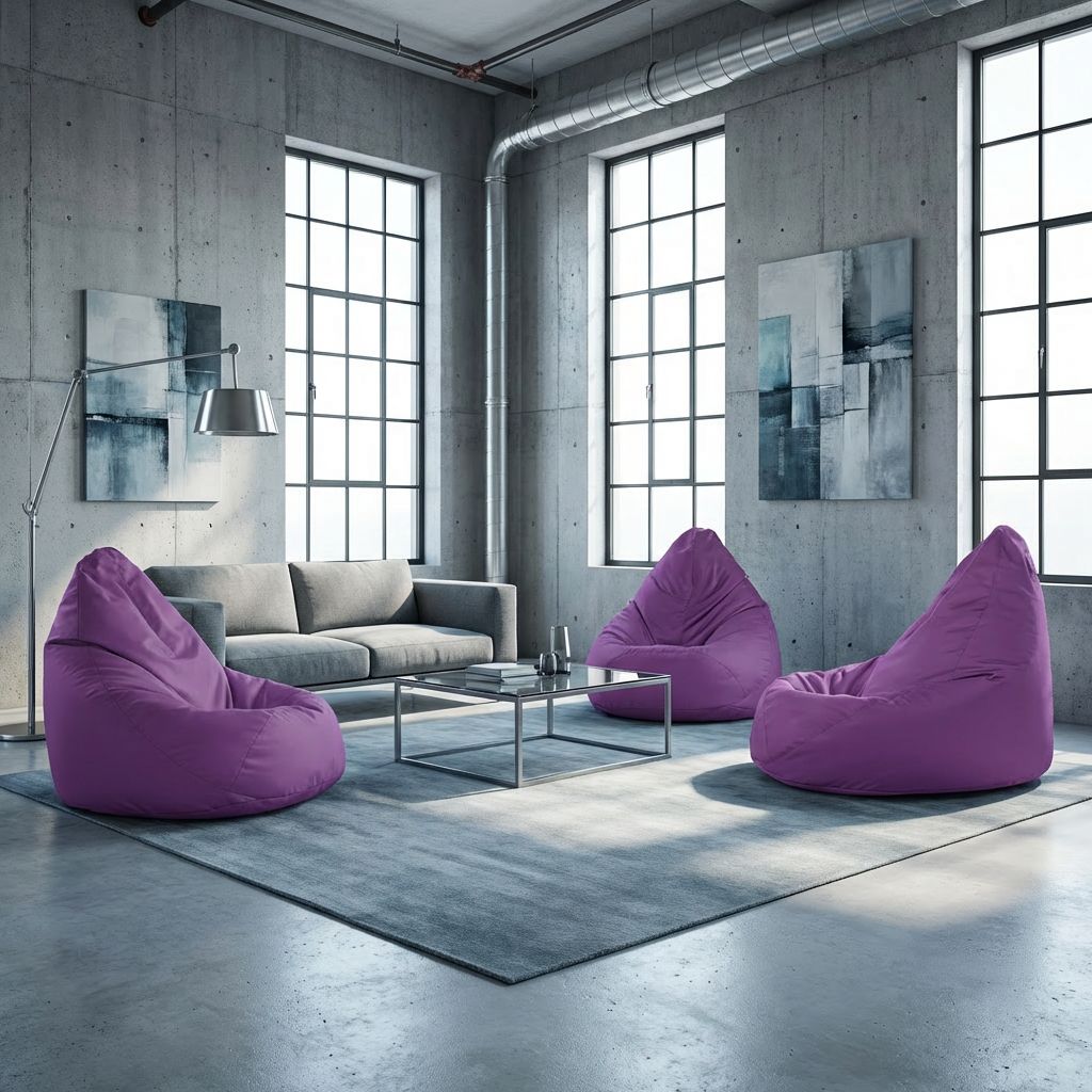 Sitzsack Flumpster Breeze XXL, violett