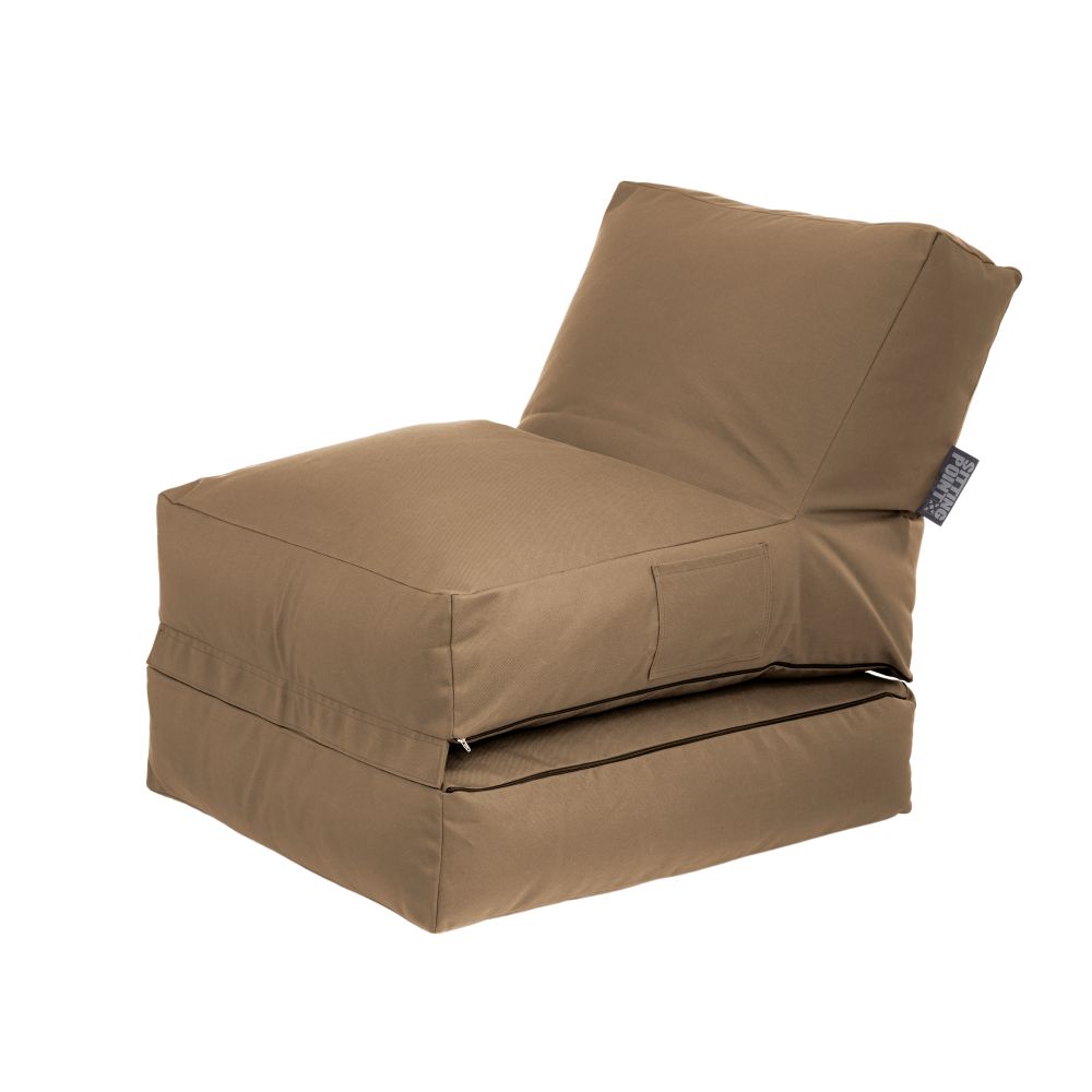 Sitzsack Twist OUTSIDE, braun (mit Innenhülle)