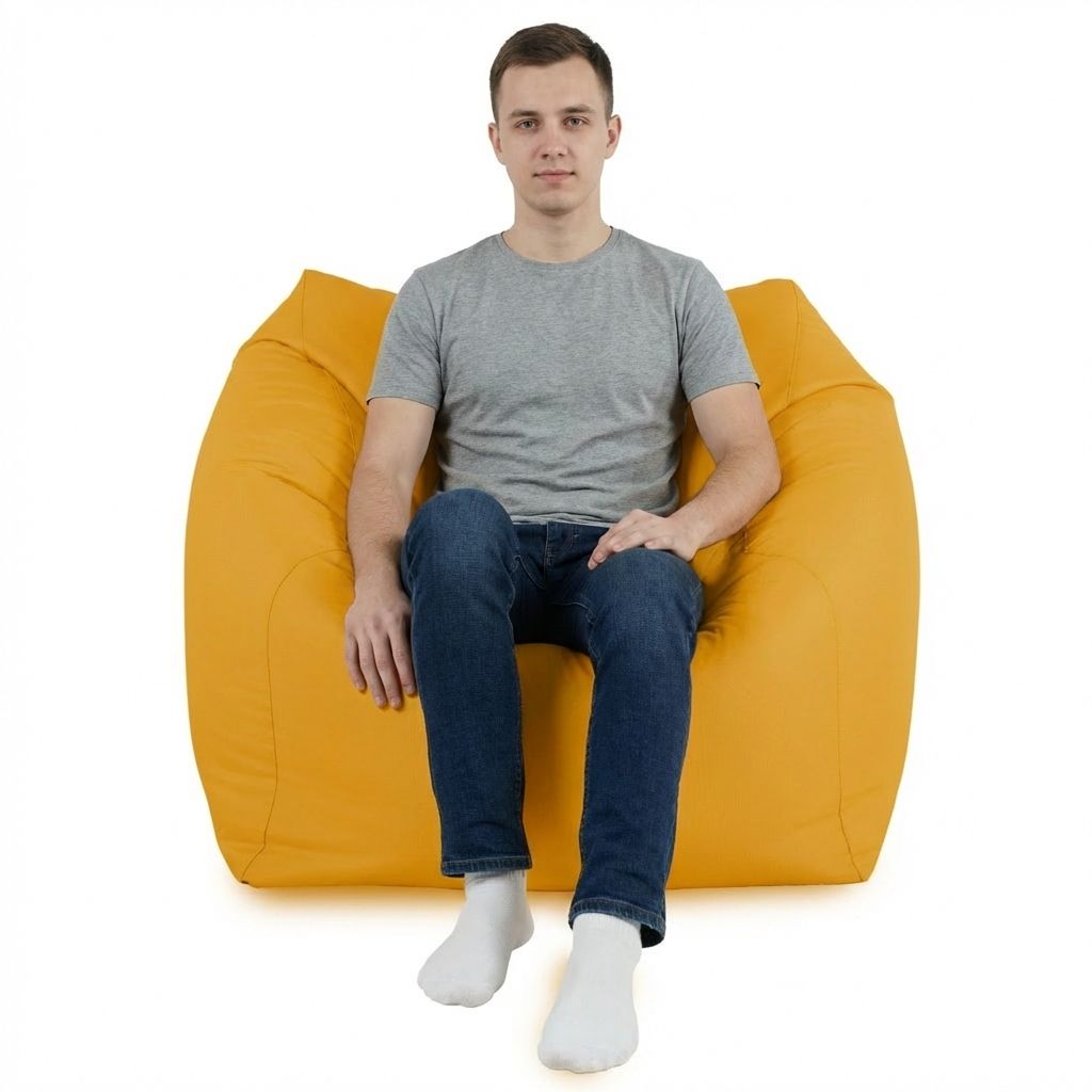 Sitzsack Flumpo Breeze, gelb