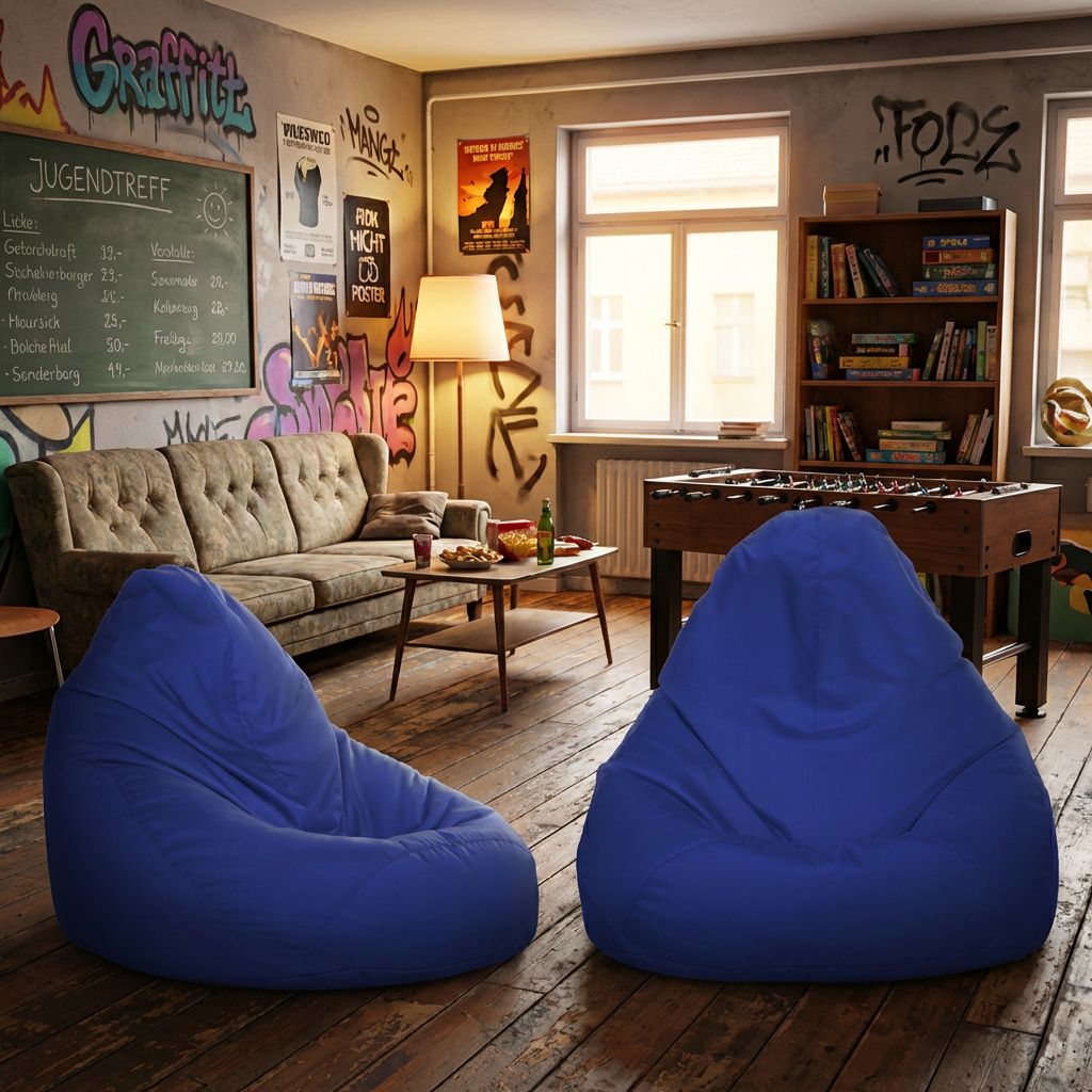 Sitzsack Flumpster Breeze XXL, dunkelblau