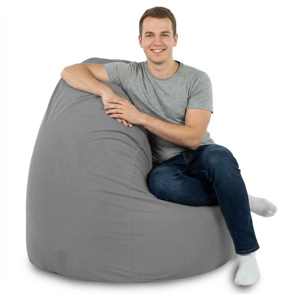 Sitzsack Flumpy Cloud XXL, grau