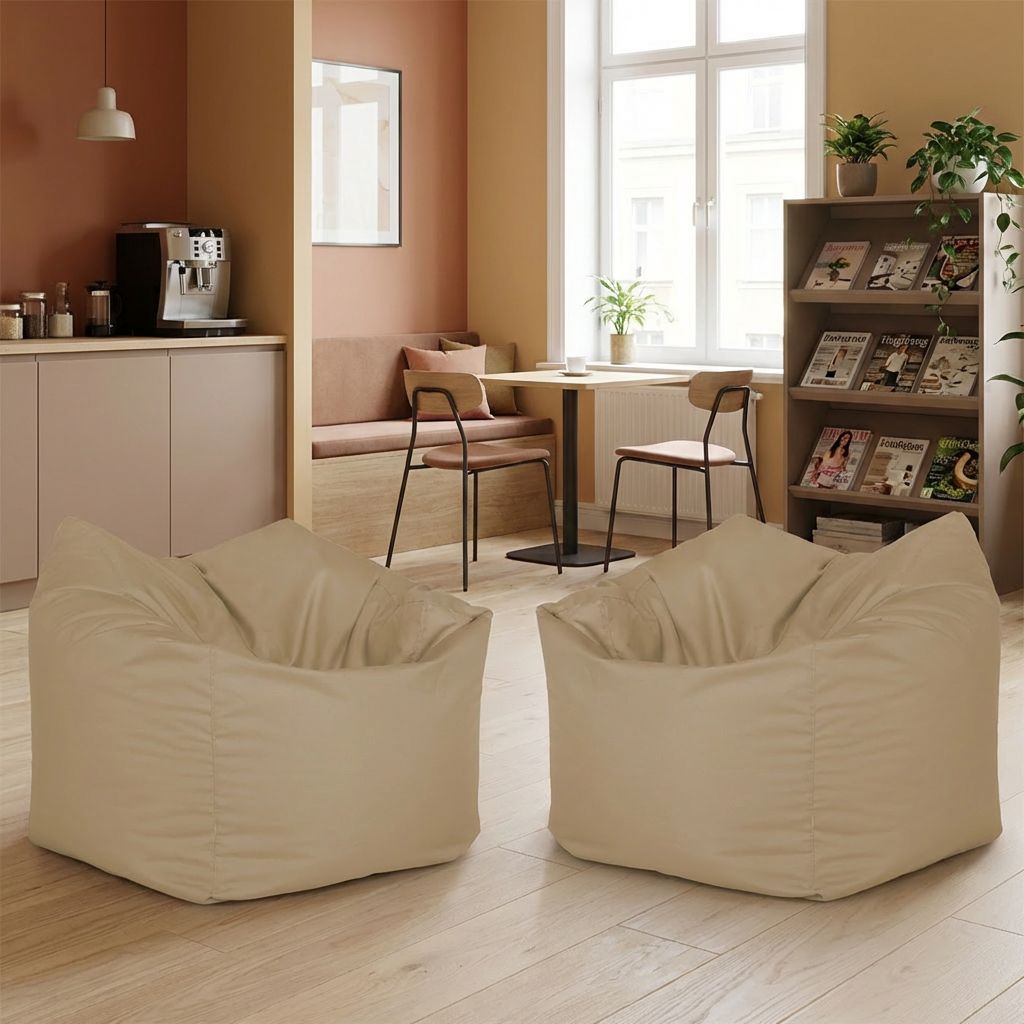 Sitzsack Flumpo Breeze, beige