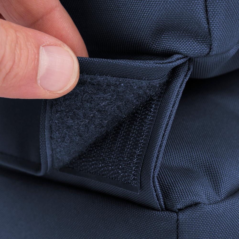 Sitzsack Twist Scuba, jeansblau