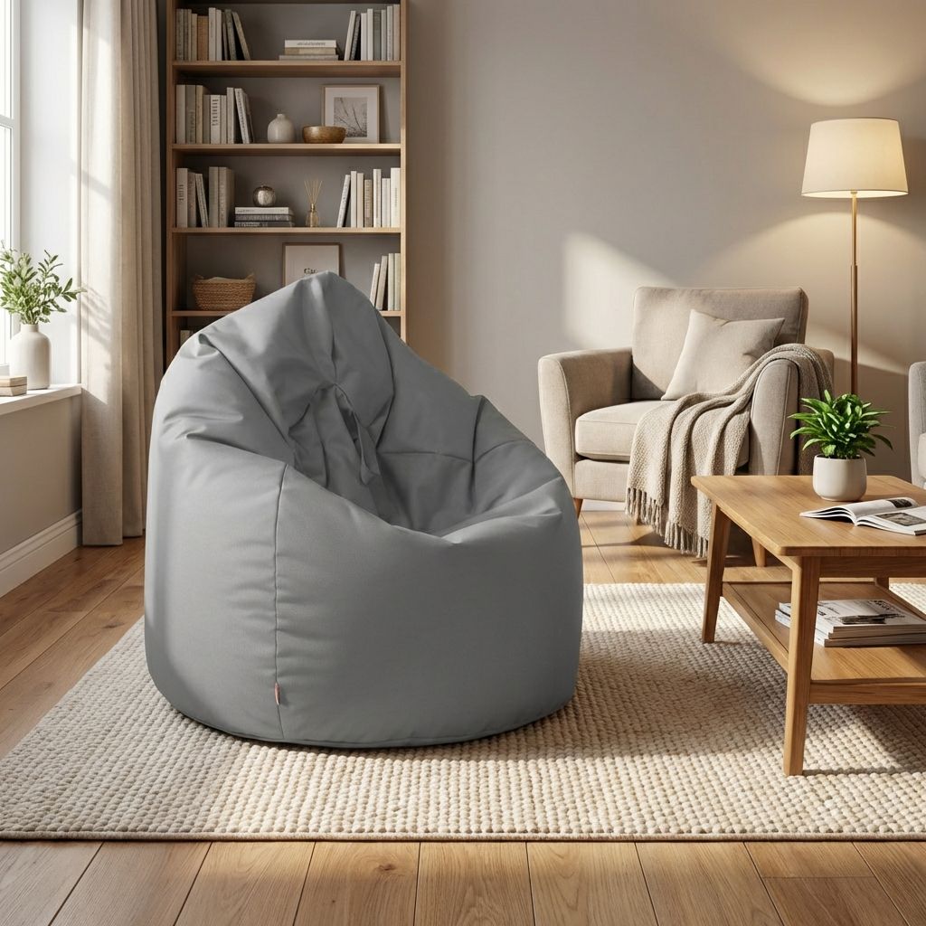 Sitzsack Flumpy Breeze XXL, grau
