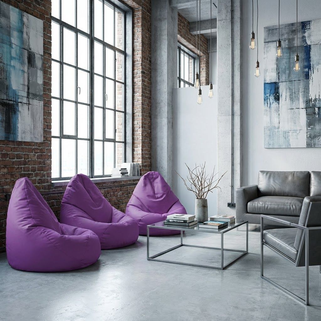 Sitzsack Flumpster Breeze XXL, violett