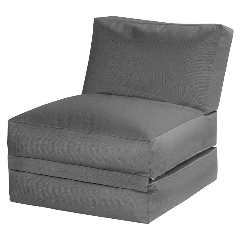 Sitzsack Twist OUTSIDE, anthrazit (mit Innenhülle)