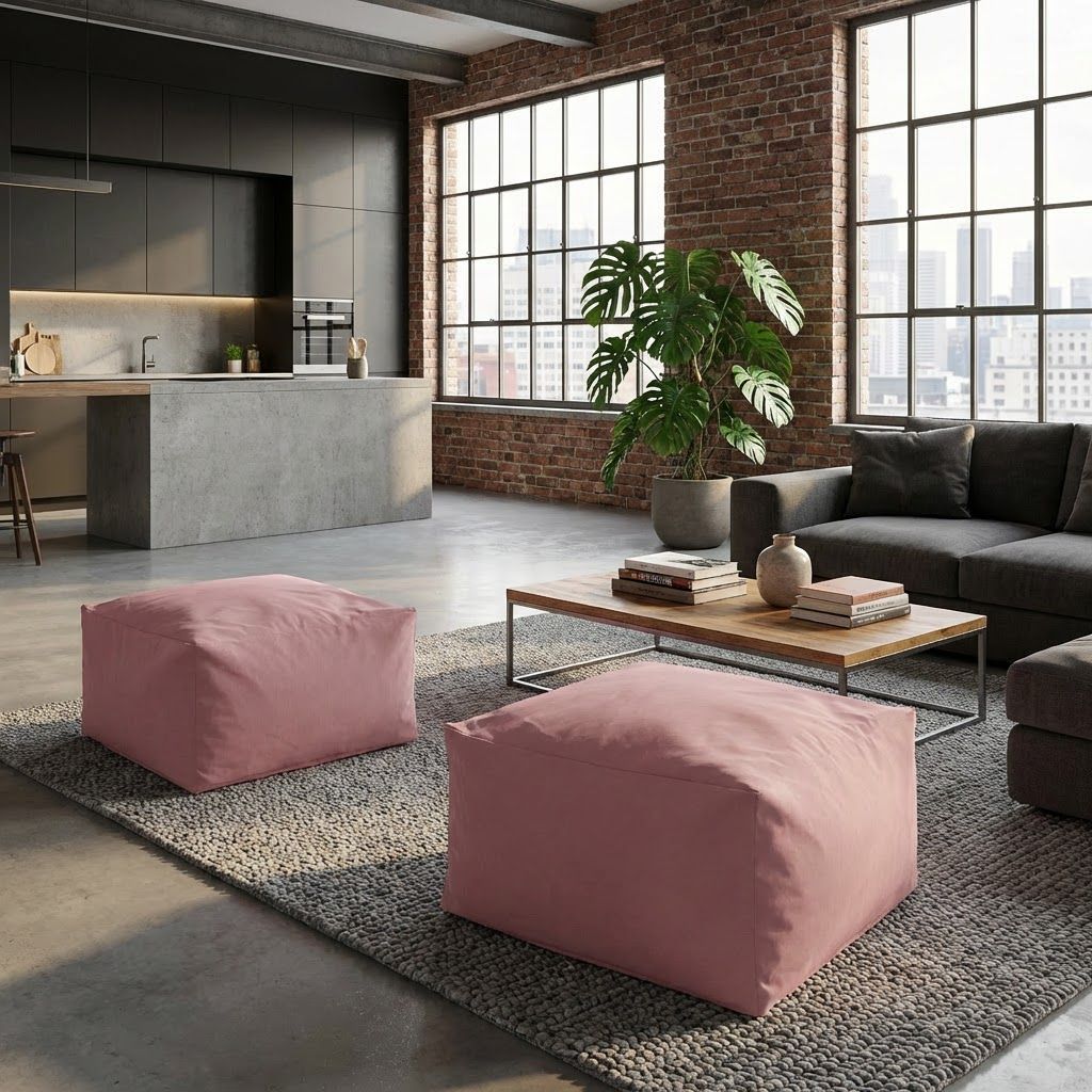 Sitzsack Flumpel Cloud, altrose