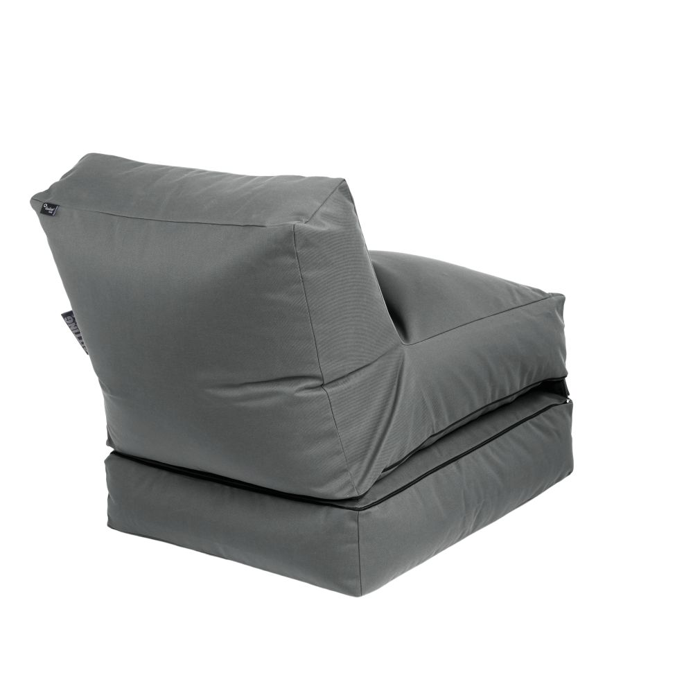 Sitzsack Twist OUTSIDE, anthrazit (mit Innenhülle)