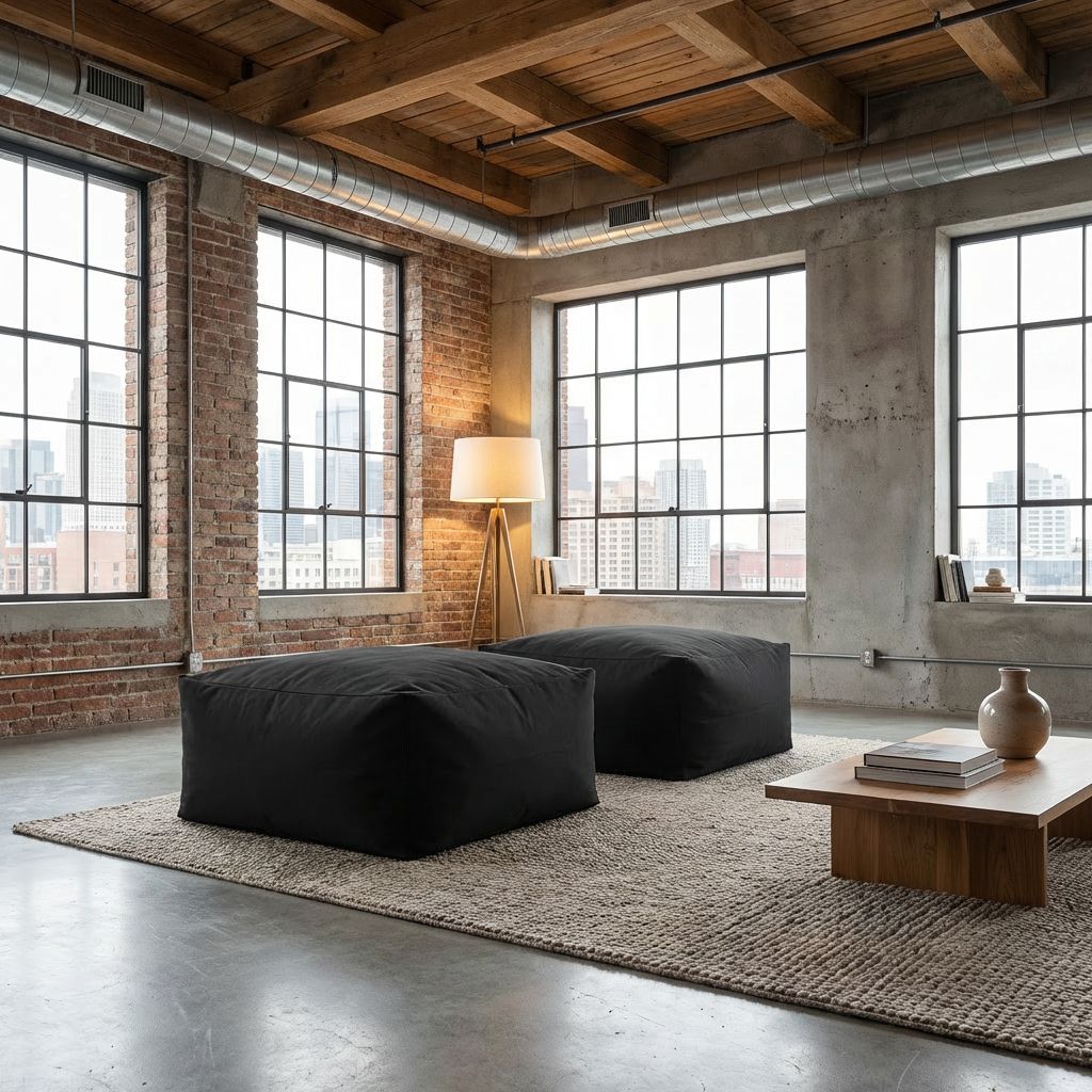 Sitzsack Flumpel Cloud, schwarz