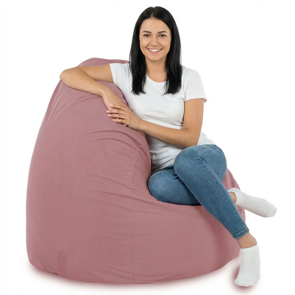 Sitzsack Flumpy Cloud XXL, altrose