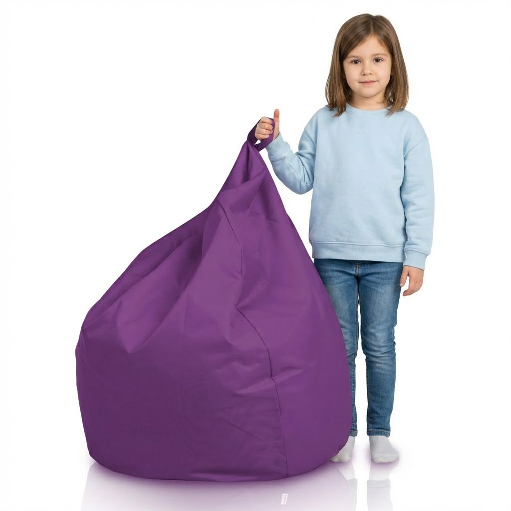 Sitzsack Flumpy Breeze L, violett