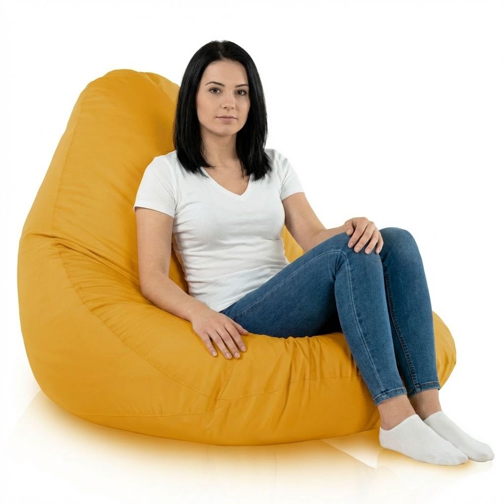 Sitzsack Flumpster Breeze XXL, gelb