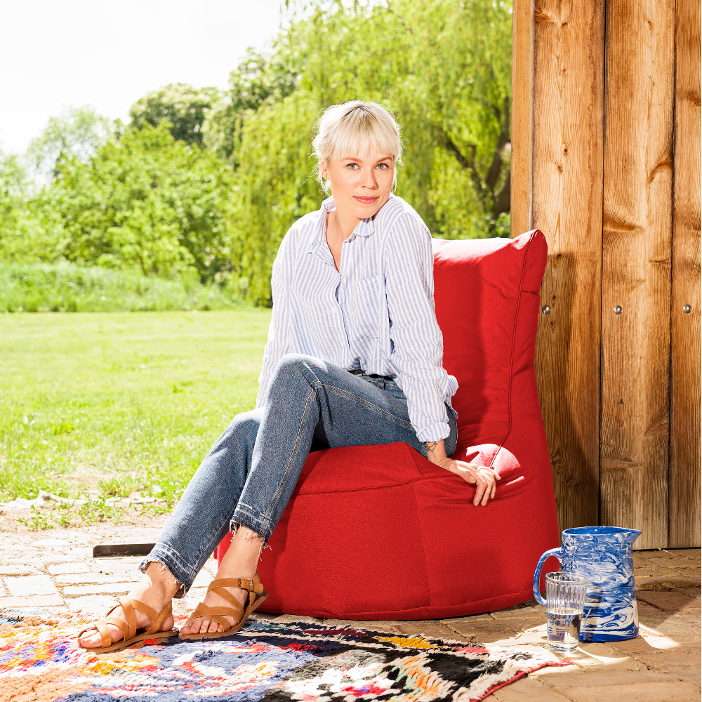 Sitzsack Swing Scuba, rot