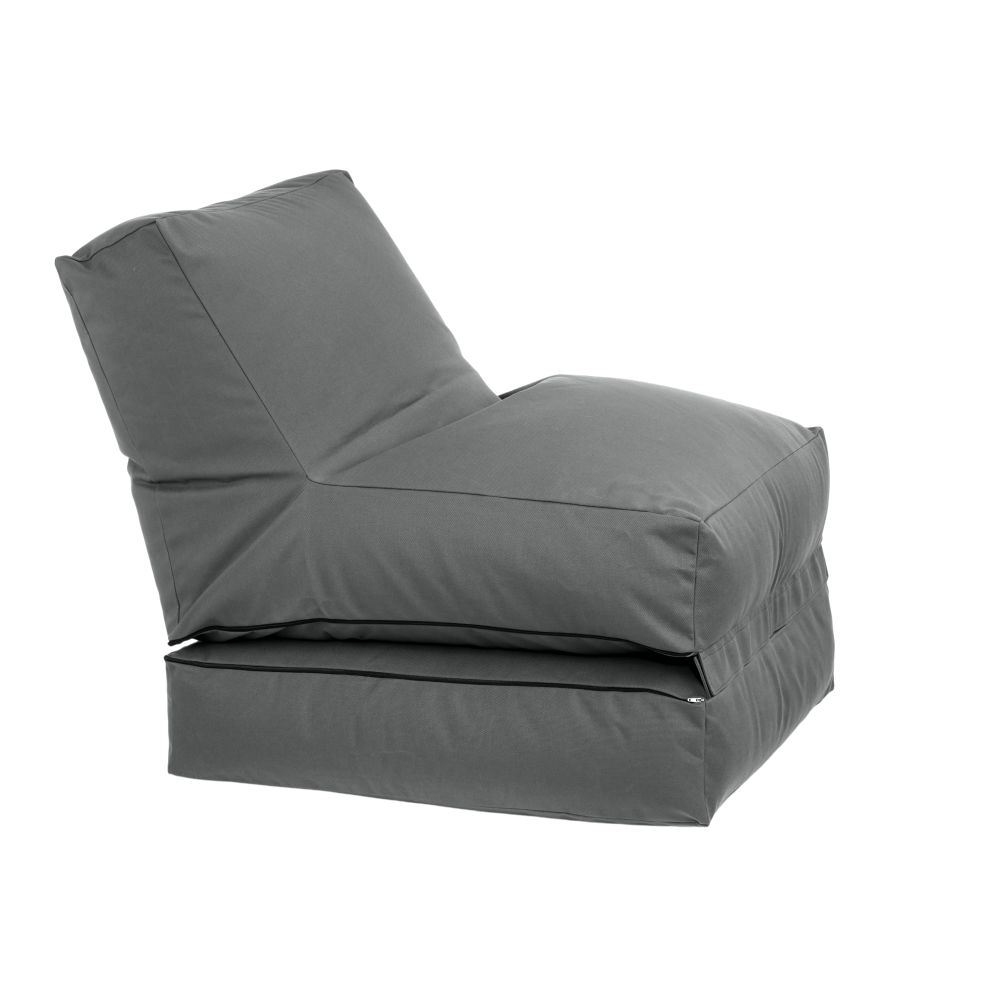 Sitzsack Twist OUTSIDE, anthrazit (mit Innenhülle)