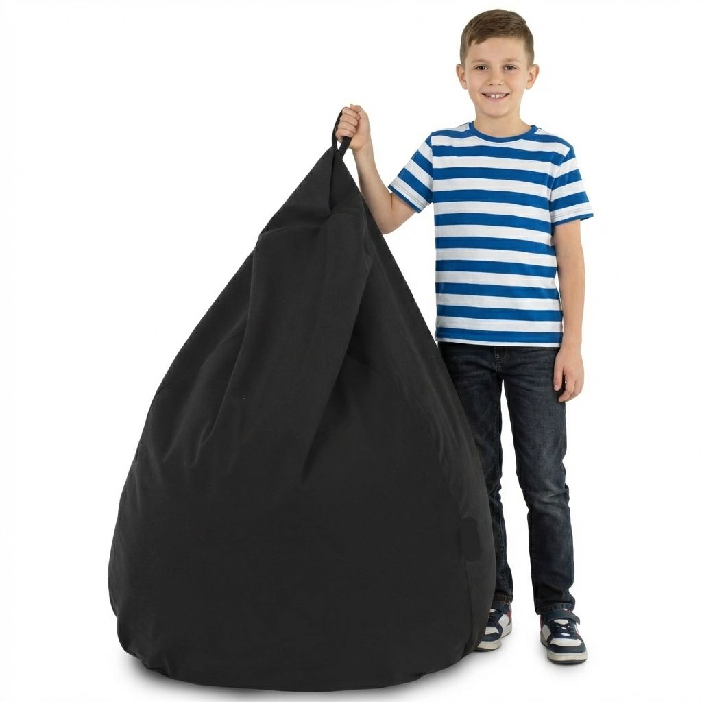 Sitzsack Flumpy Cloud XL, schwarz
