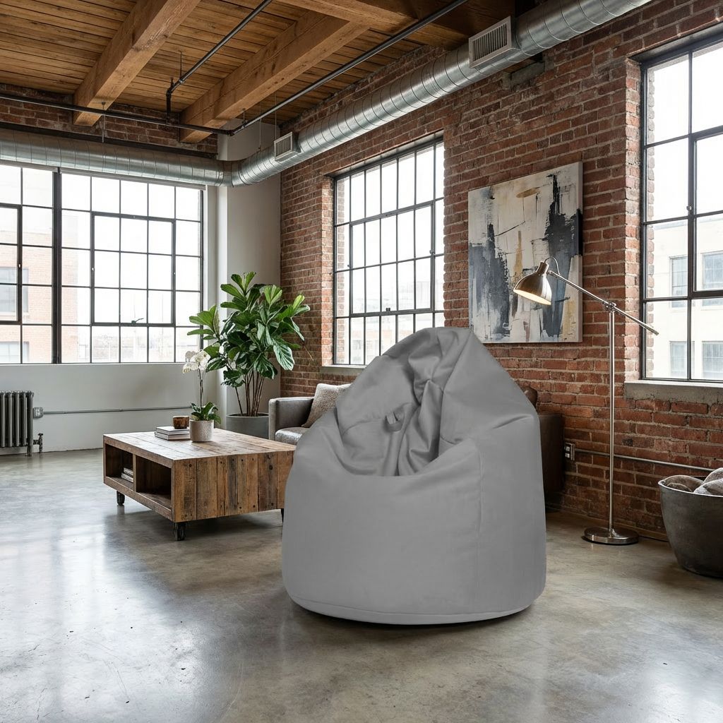 Sitzsack Flumpy Cloud XXL, grau