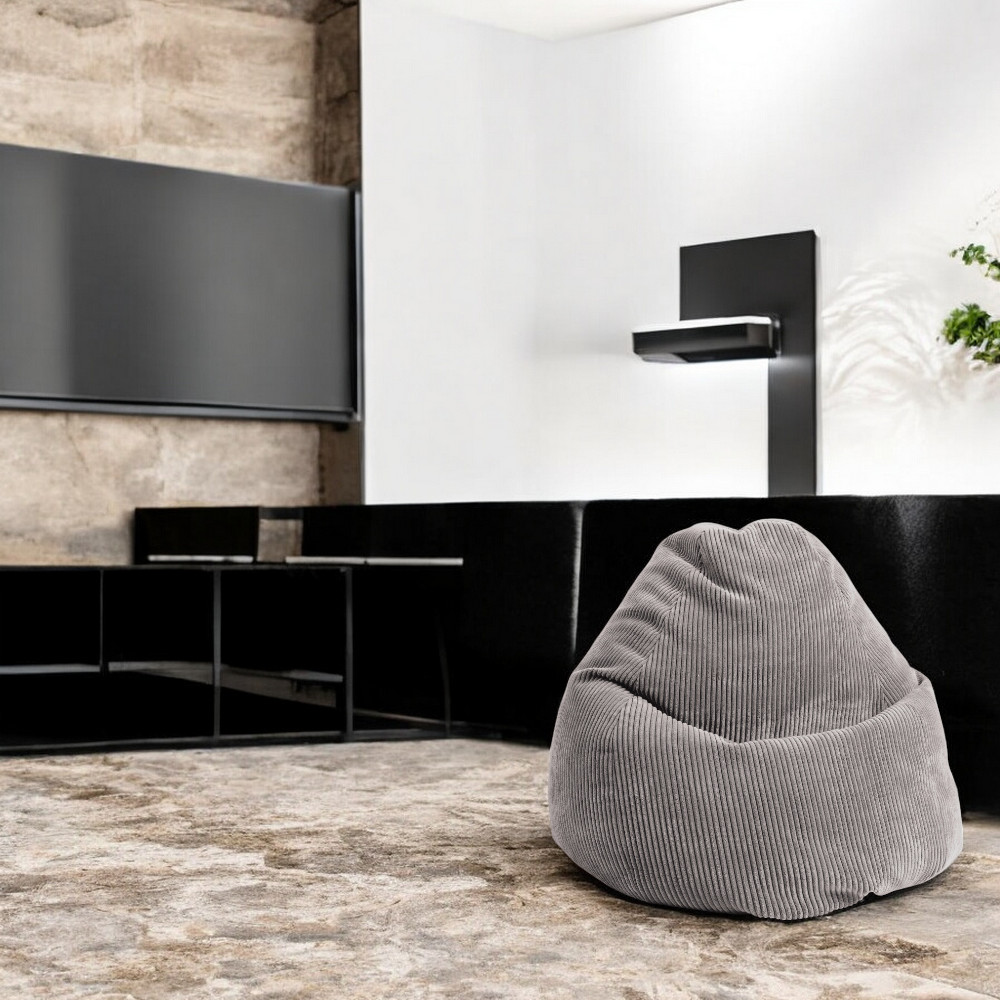 Sitzsack BeanBag Shara XL, anthrazit