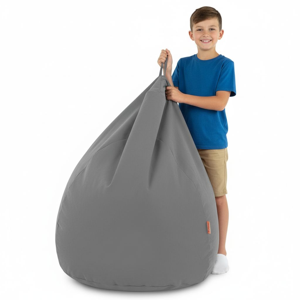 Sitzsack Flumpy Cloud XL, grau