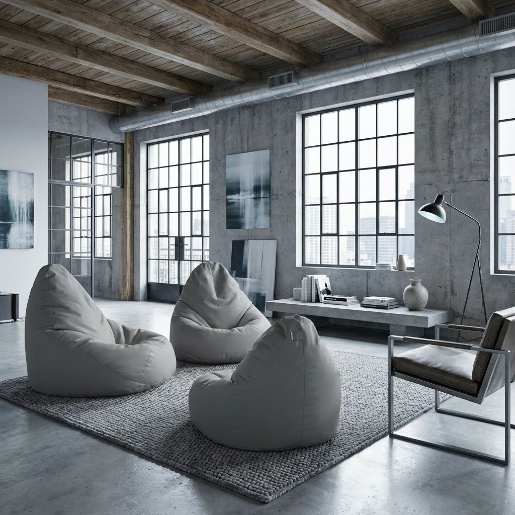 Sitzsack Flumpster Breeze XXL, grau