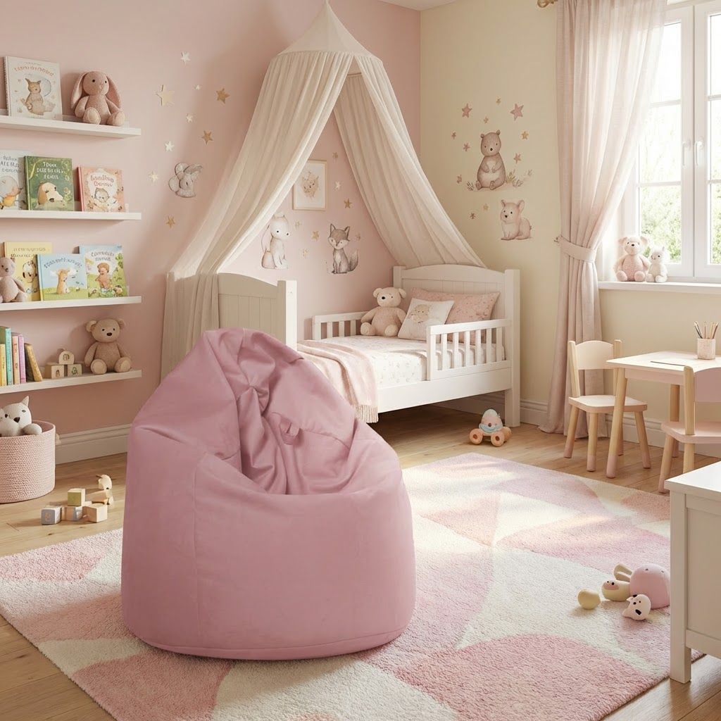 Sitzsack Flumpy Cloud L, altrose