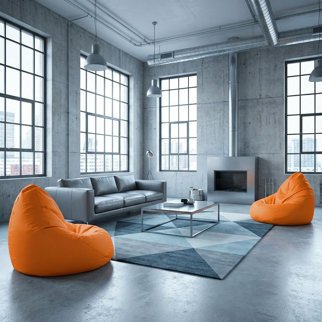 Sitzsack Flumpster Breeze XXL, orange