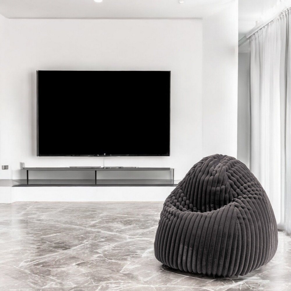Sitzsack BeanBag Raya XL, anthrazit