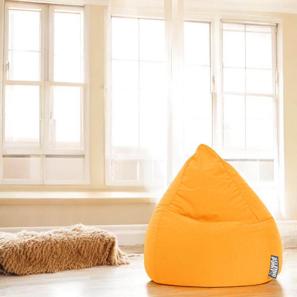 Sitzsack BeanBag Easy XL, gelb
