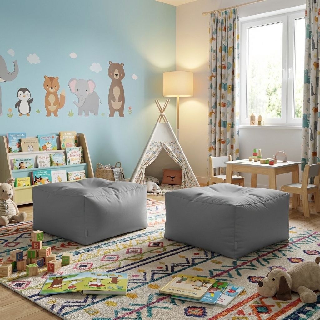 Sitzsack Flumpel Breeze, grau