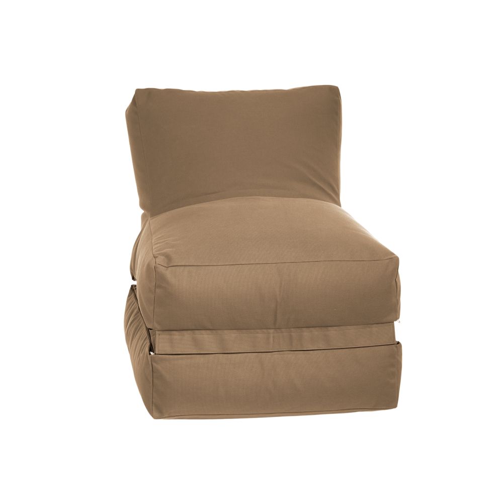 Sitzsack Twist OUTSIDE, braun (mit Innenhülle)