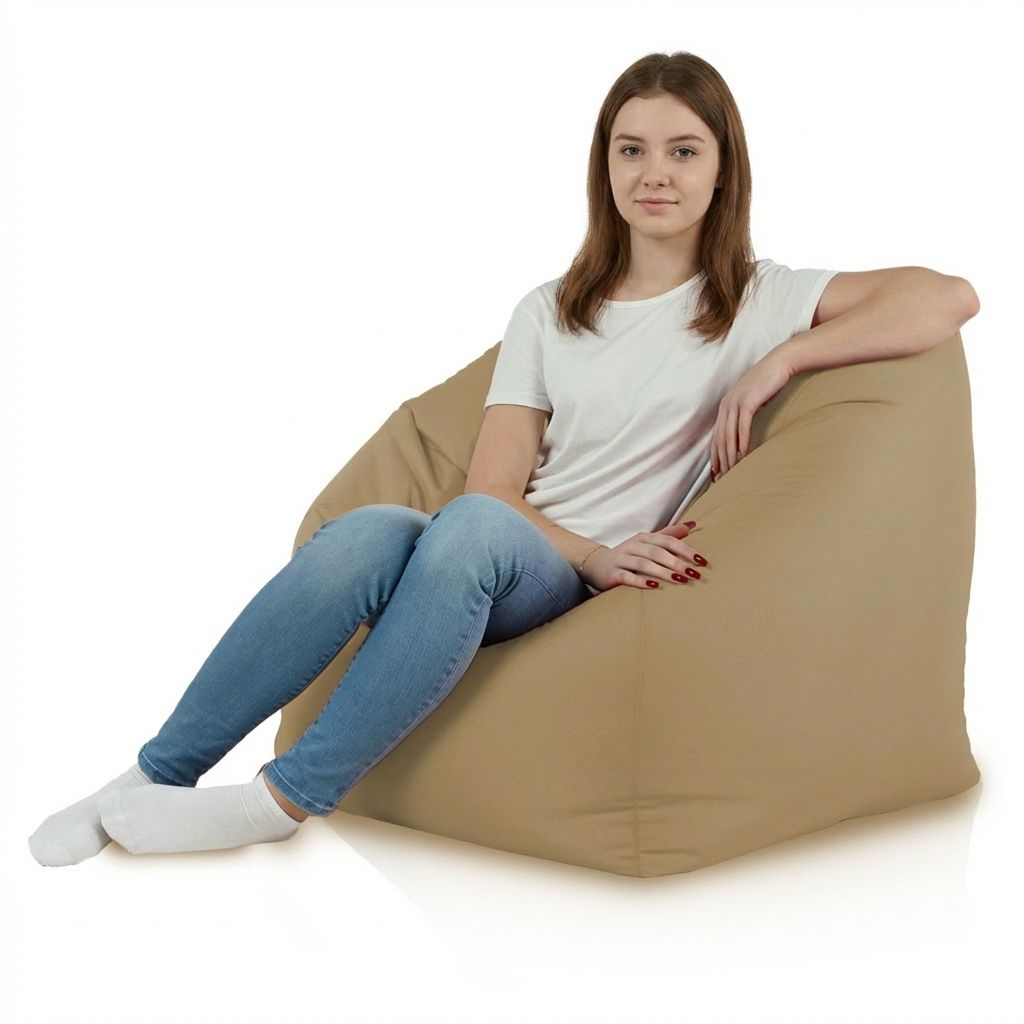 Sitzsack Flumpo Breeze, beige