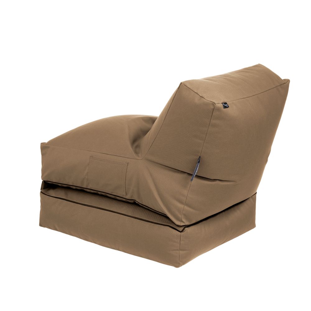 Sitzsack Twist OUTSIDE, braun (mit Innenhülle)