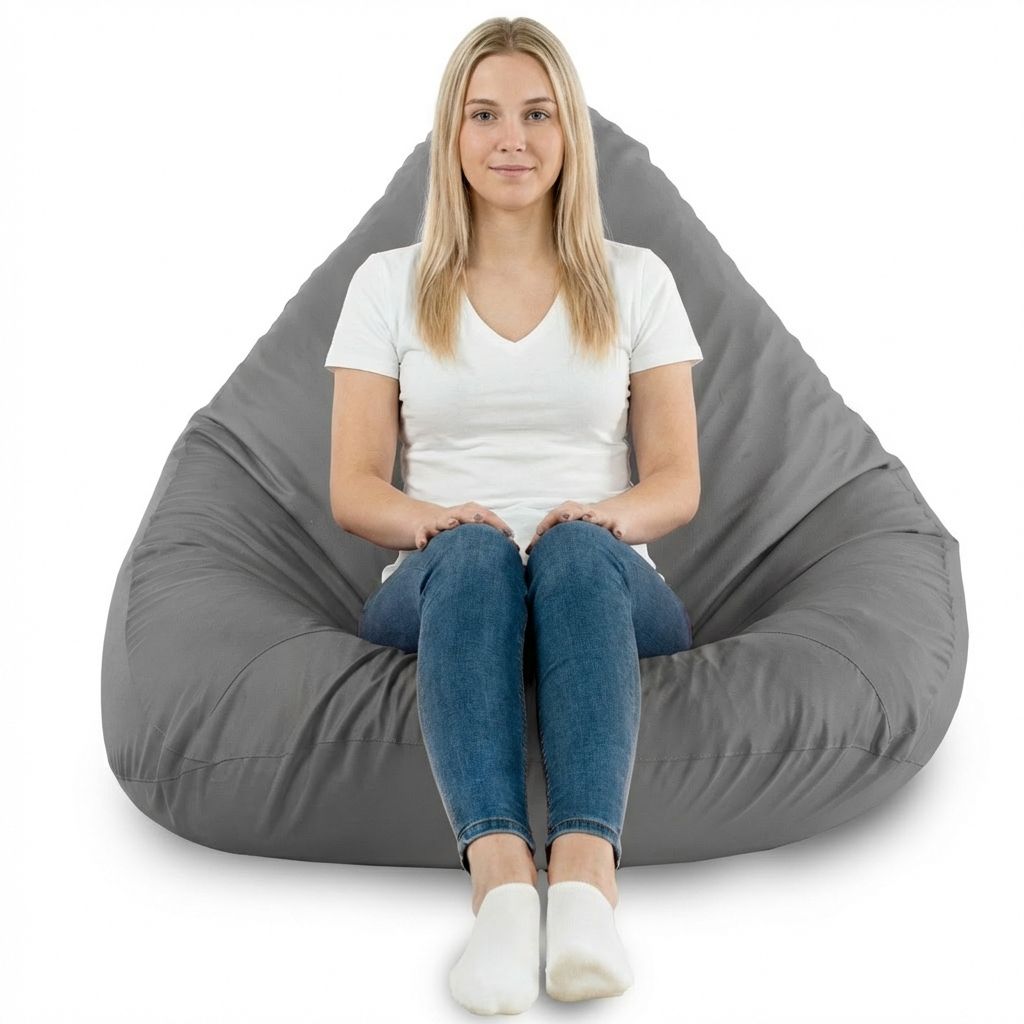 Sitzsack Flumpster Breeze XXL, grau