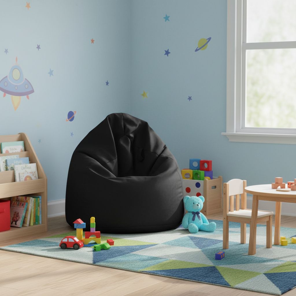 Sitzsack Flumpy Cloud L, schwarz