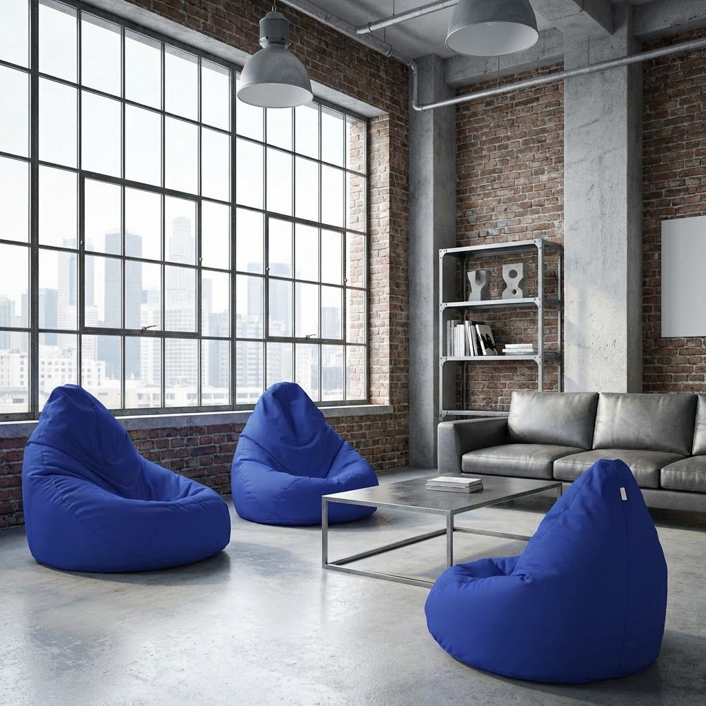 Sitzsack Flumpster Breeze XXL, dunkelblau