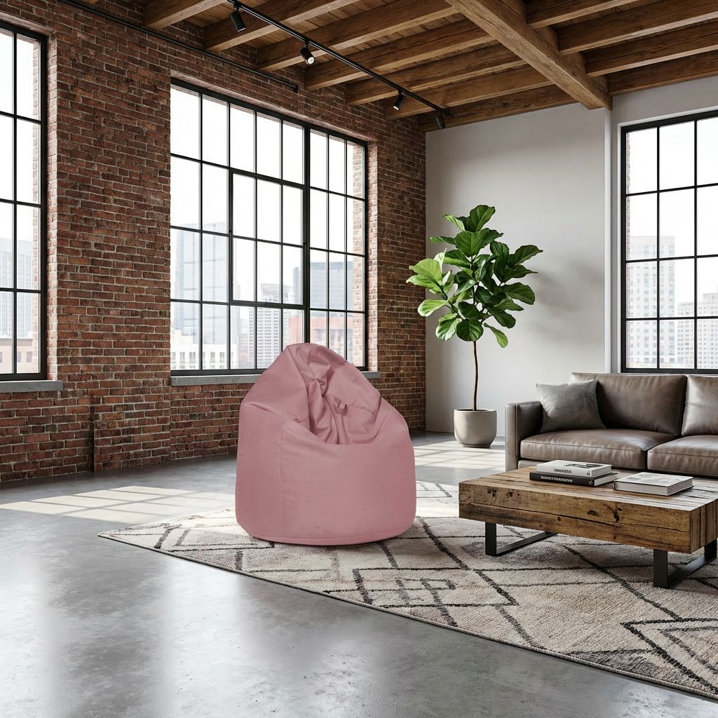 Sitzsack Flumpy Cloud XXL, altrose