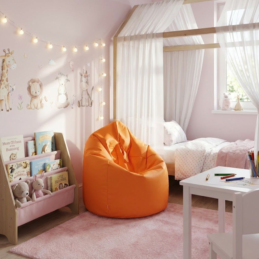 Sitzsack Flumpy Breeze L, orange