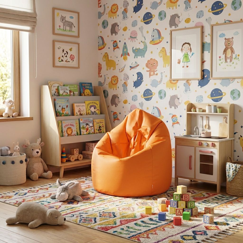 Sitzsack Flumpy Breeze L, orange