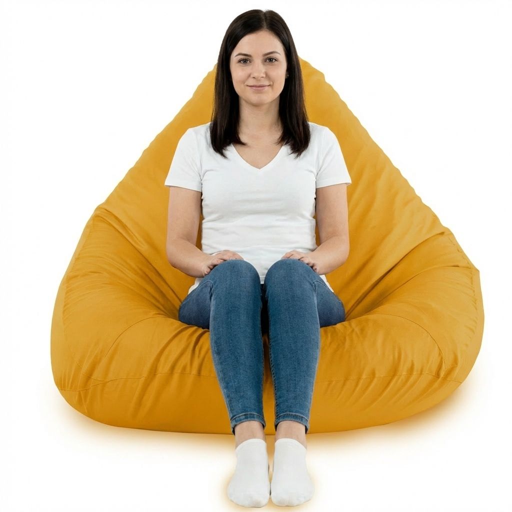 Sitzsack Flumpster Breeze XXL, gelb