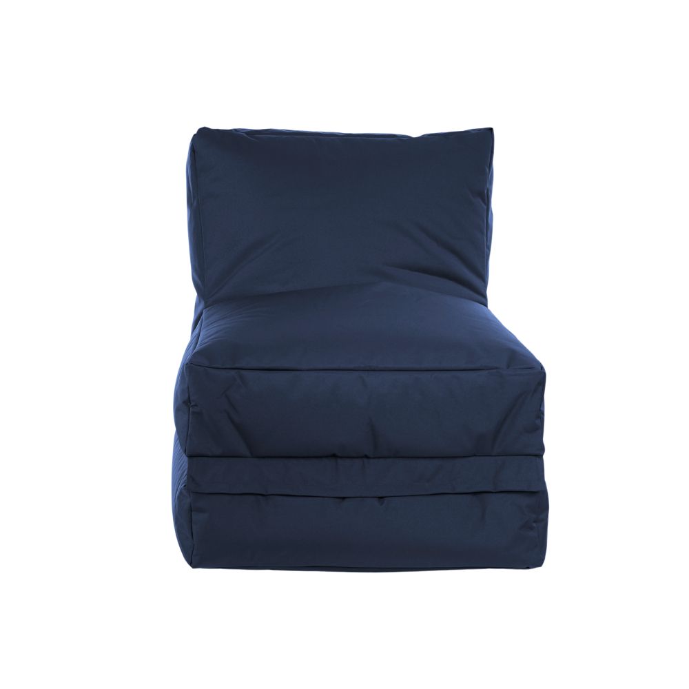 Sitzsack Twist Scuba, jeansblau