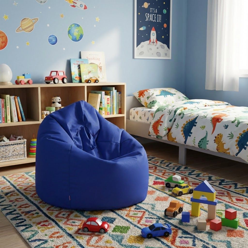 Sitzsack Flumpy Breeze L, dunkelblau