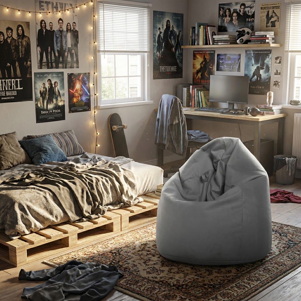 Sitzsack Flumpy Cloud XL, grau