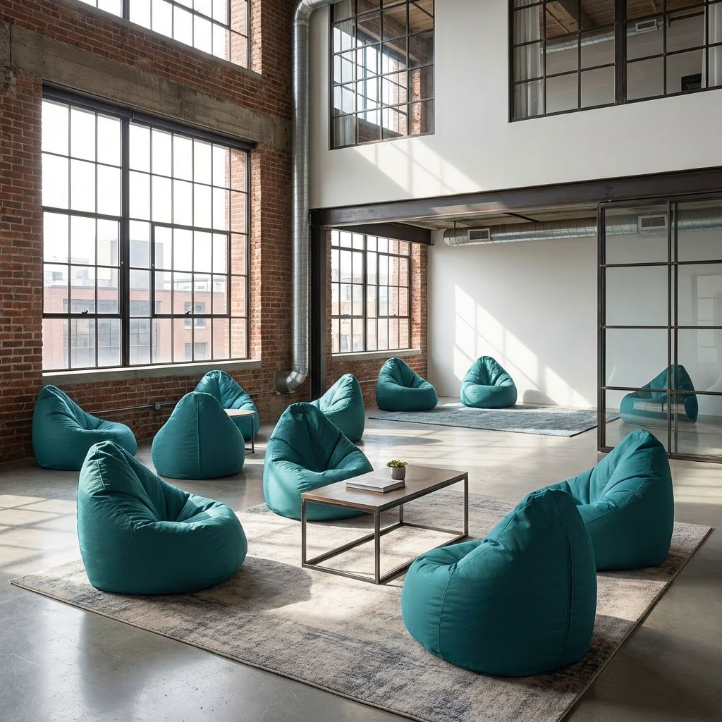 Sitzsack Flumpster Cloud XXL, petrol