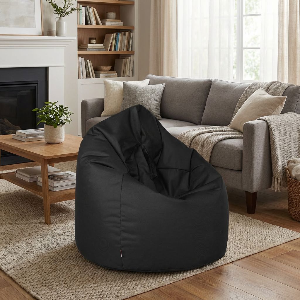 Sitzsack Flumpy Breeze XXL, schwarz