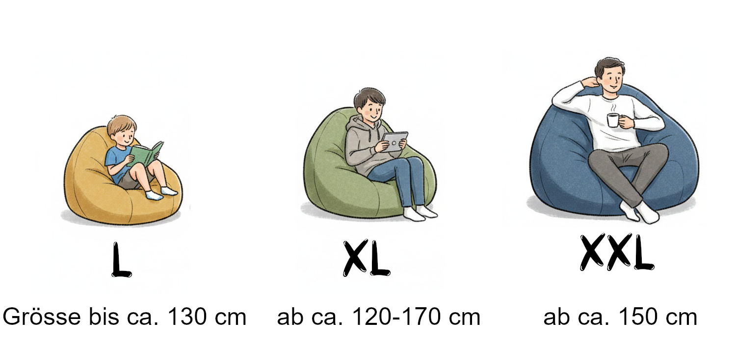 Sitzsack Flumpy Breeze XL, violett