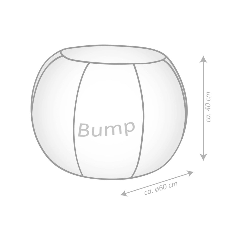 Sitzsack Bump Talea, sand