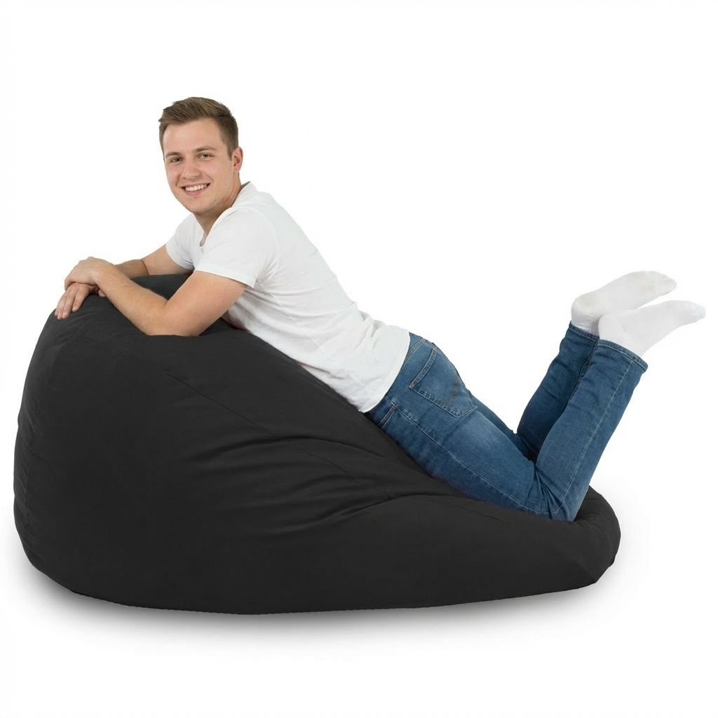Sitzsack Flumpy Cloud XXL, schwarz