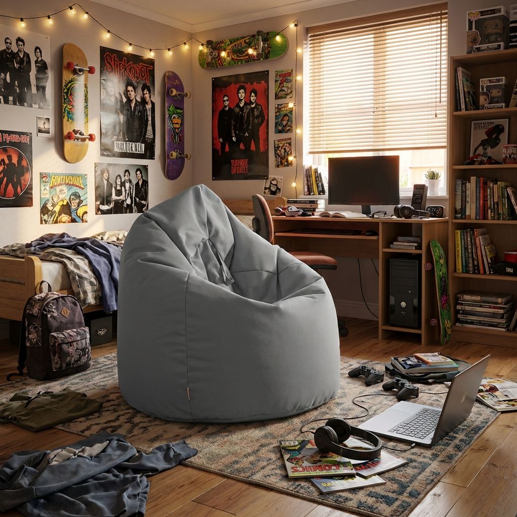 Sitzsack Flumpy Breeze XL, grau