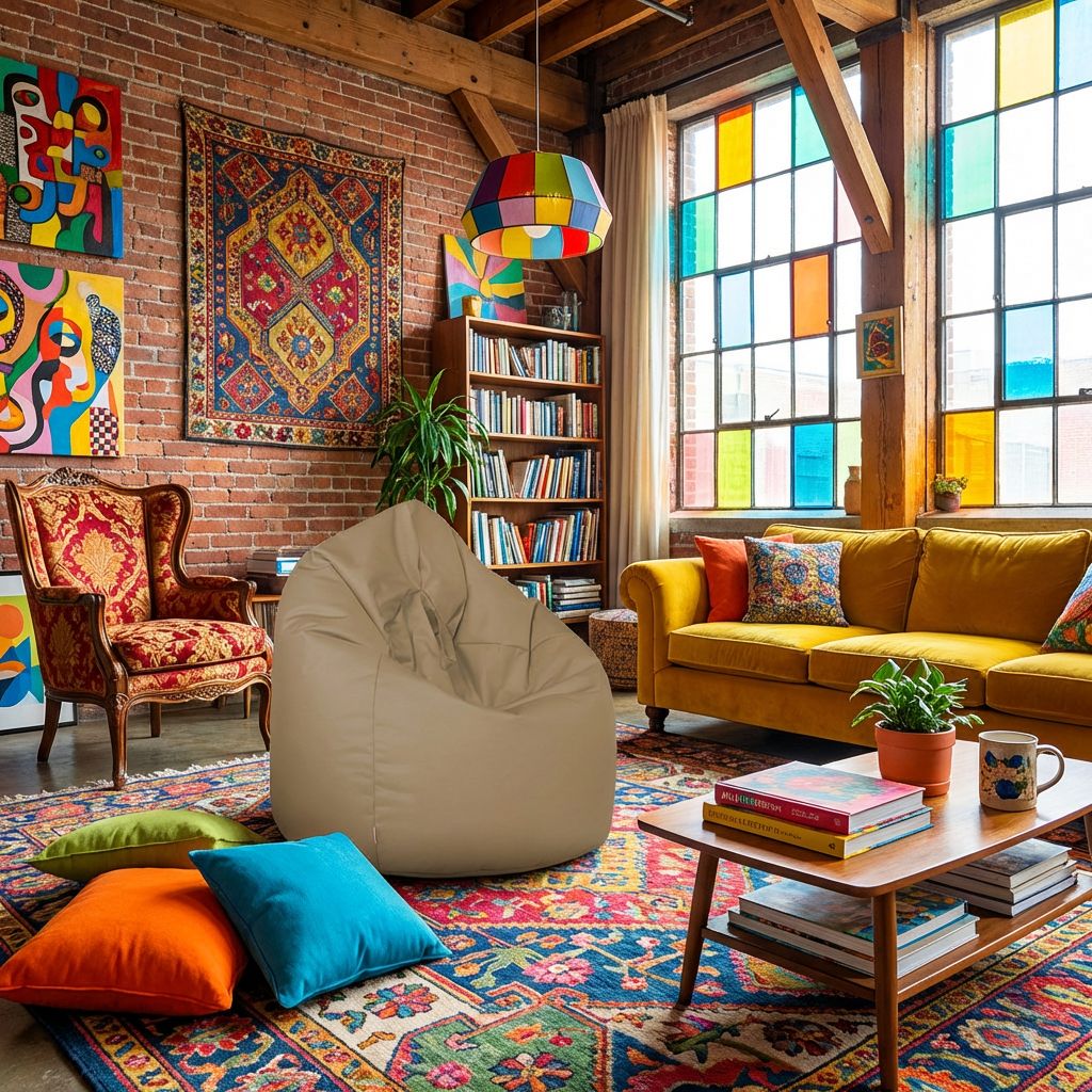 Sitzsack Flumpy Breeze XXL, beige